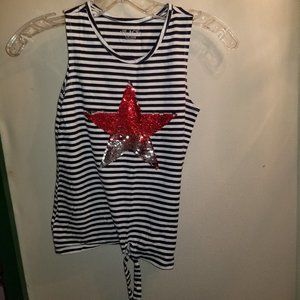 Star Sequin Tank Top